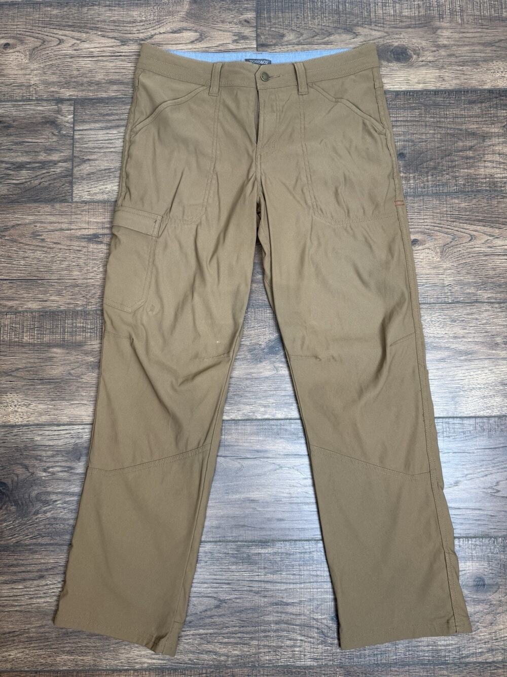 Toad & Co Cargo Pants Men's 32x29 Brown Nylon Outdoor Hiking Stretch